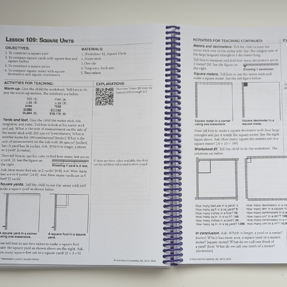 Level E Lessons Book - Blue - Picture 5 of 8